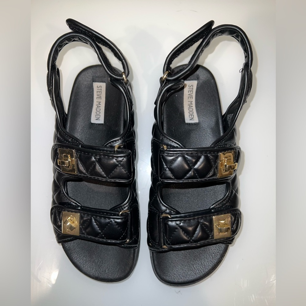 Black Steve Madden Sandals